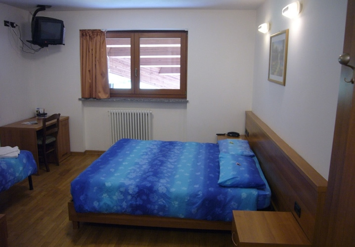 A typical bedroom in the foyer