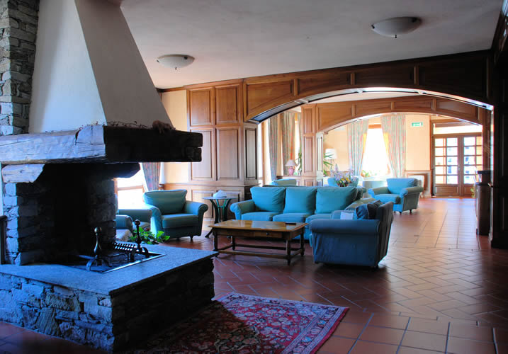 The Lounge Area of the Hotel Panoramique