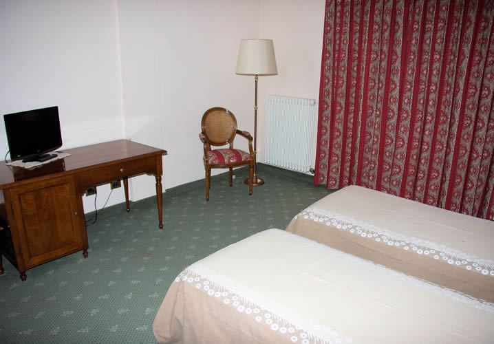 A Bedroom Within The Hotel Panoramique