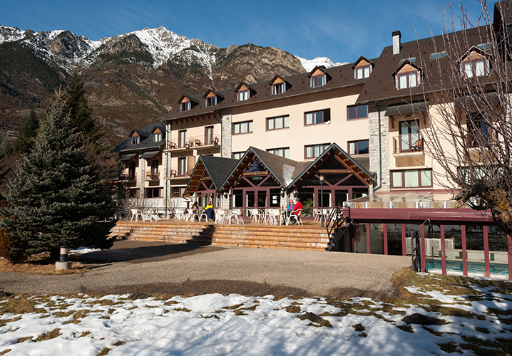 The Hotel Sommos Spa in Benasque, Cerler