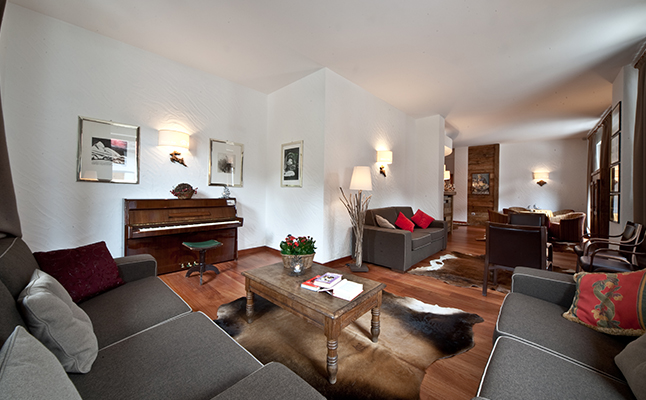 Bedroom area in the Cresta et Duc