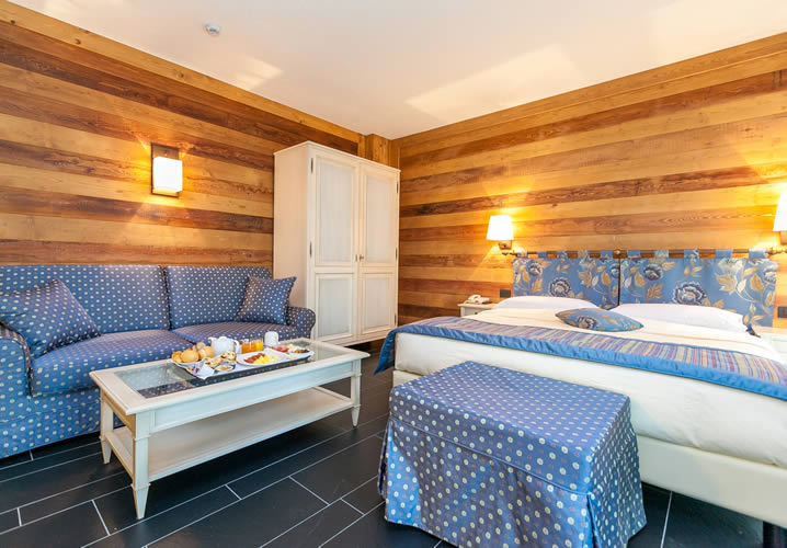 A typical bedroom in the Scoiattolo