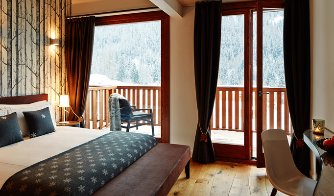 A typical bedroom in the Nira Montana