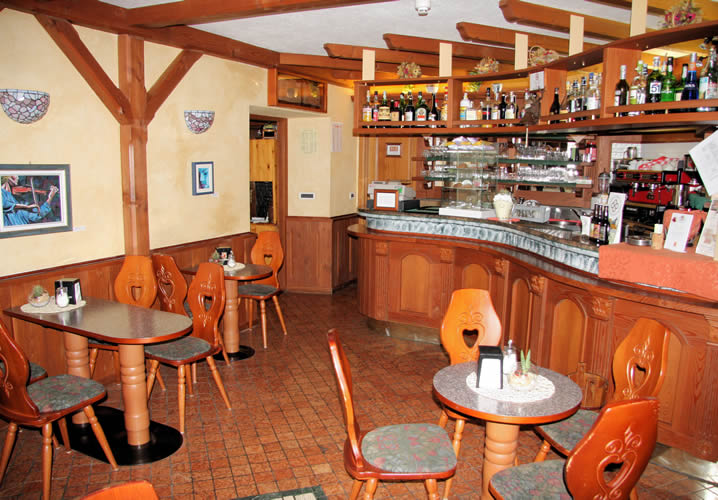 The bar area of the Hotel Beau Sejour