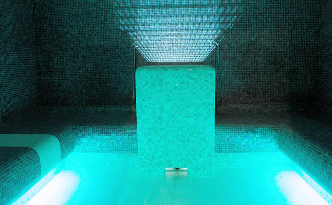 The spar area of the Hotel La Chance